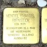 Struikelsteen voor Mendel Emanuel Bienstock