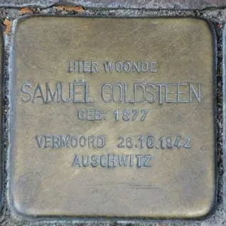 Struikelsteen voor Samuël Goldsteen