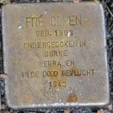 Struikelsteen voor Frederika Sophia Cohen