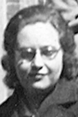Portret van Annie Dorothea Richter
