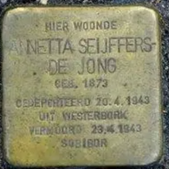Struikelsteen voor Annetta Seijffers-de Jong