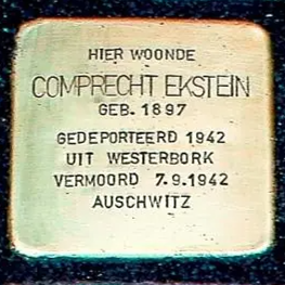 Struikelsteen voor Comprecht Ekstein