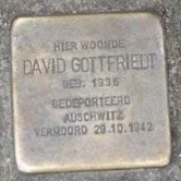 Struikelsteen voor David Gottfriedt