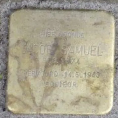 Struikelsteen voor Jacob Samuel