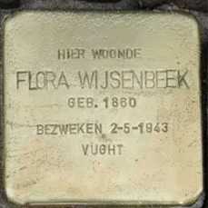 Struikelsteen voor Flora Kalker-Wijsenbeek