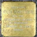 Struikelsteen voor Helga Kahlenberg