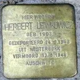 Struikelsteen voor Herbert Lewkowicz