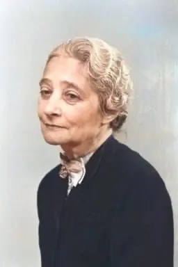 Portret van Irene Hellmann-Redlich
