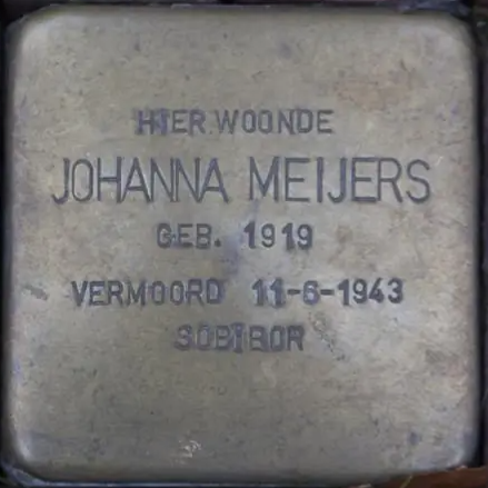 Struikelsteen voor Johanna Nathan-Meijers