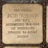 Struikelsteen voor Jakob Passmann