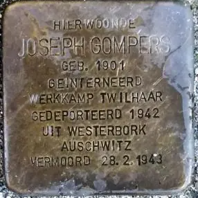 Struikelsteen voor Joseph Gompers