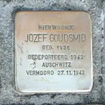 Struikelsteen voor Jozef Goudsmid