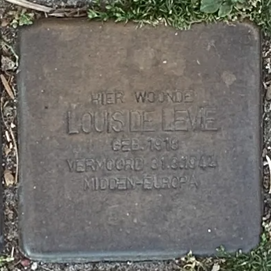 Struikelsteen voor Louis de Levie