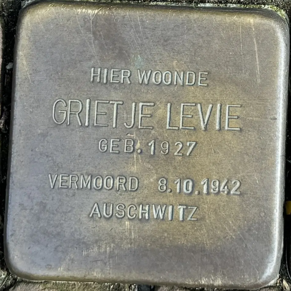 Struikelsteen voor Grietje Levie