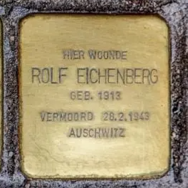Struikelsteen voor Rolf Eichenberg