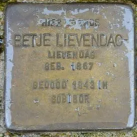 Struikelsteen voor Betje Lievendag-Lievendag