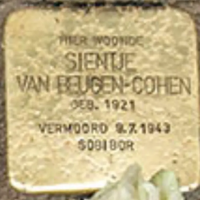 Struikelsteen voor Sientje van Beugen-Cohen