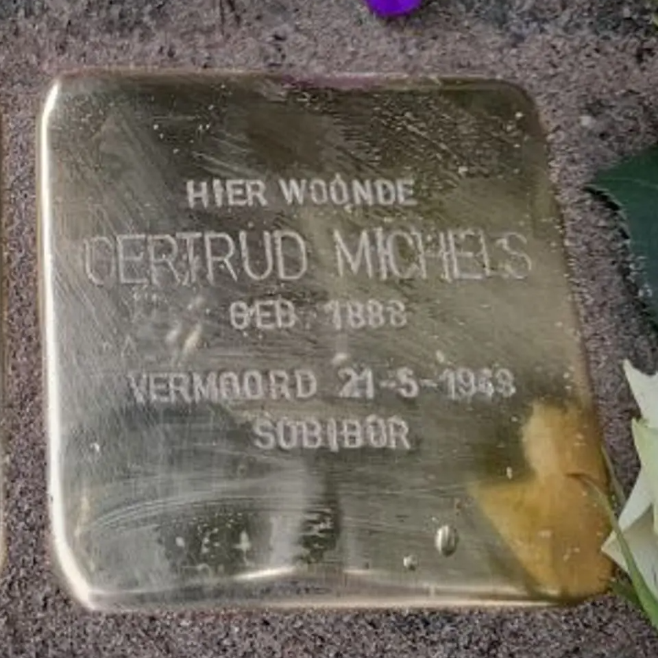 Struikelsteen voor Gertrud Bielschowsky-Michels