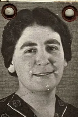 Portret van Via Alida Abrahams-van der Klei