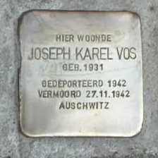 Struikelsteen voor Joseph Karel Vos