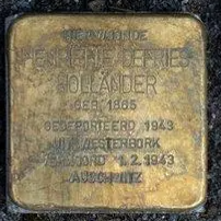 Struikelsteen voor Henriette Defries-Holländer