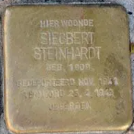 Struikelsteen voor Siegbert Steinhardt