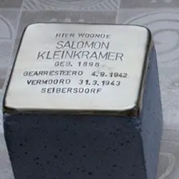 Struikelsteen voor Salomon Kleinkramer