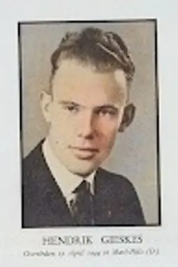 Portret van Hendrik Gieskes