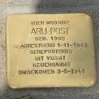 Struikelsteen voor Arij (Ary) Post