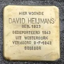 Struikelsteen voor David Heijmans