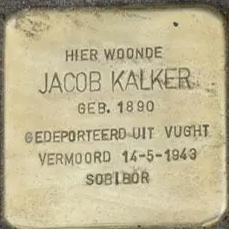 Struikelsteen voor Jacob Kalker