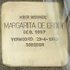 Struikelsteen voor Margarita Charlotta de Groot