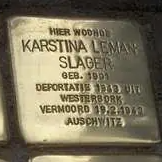 Struikelsteen voor Karstina Leman-Slager