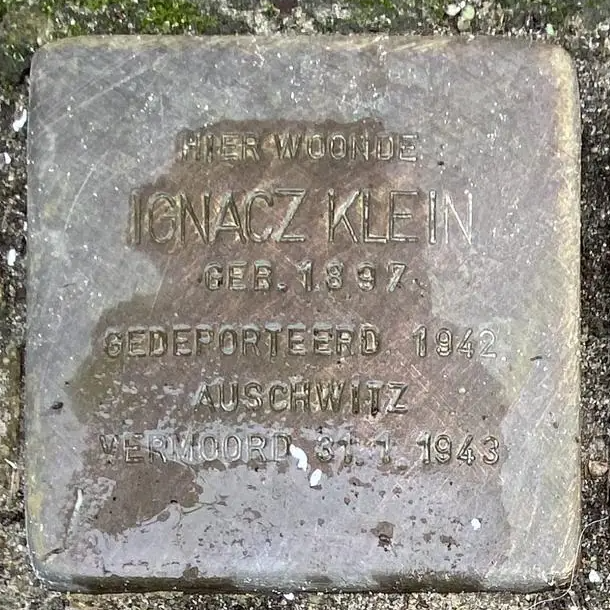 Struikelsteen voor Ignacz Klein