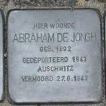 Struikelsteen voor Abraham de Jongh