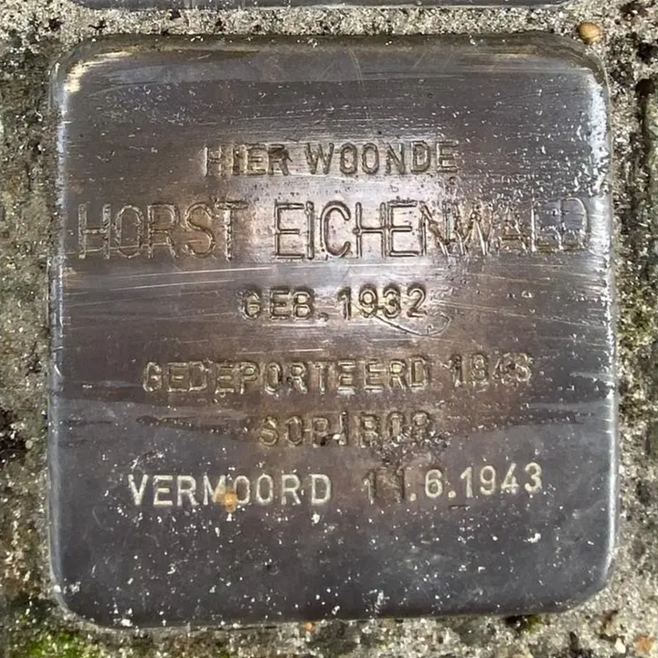 Struikelsteen voor Horst Eichenwald