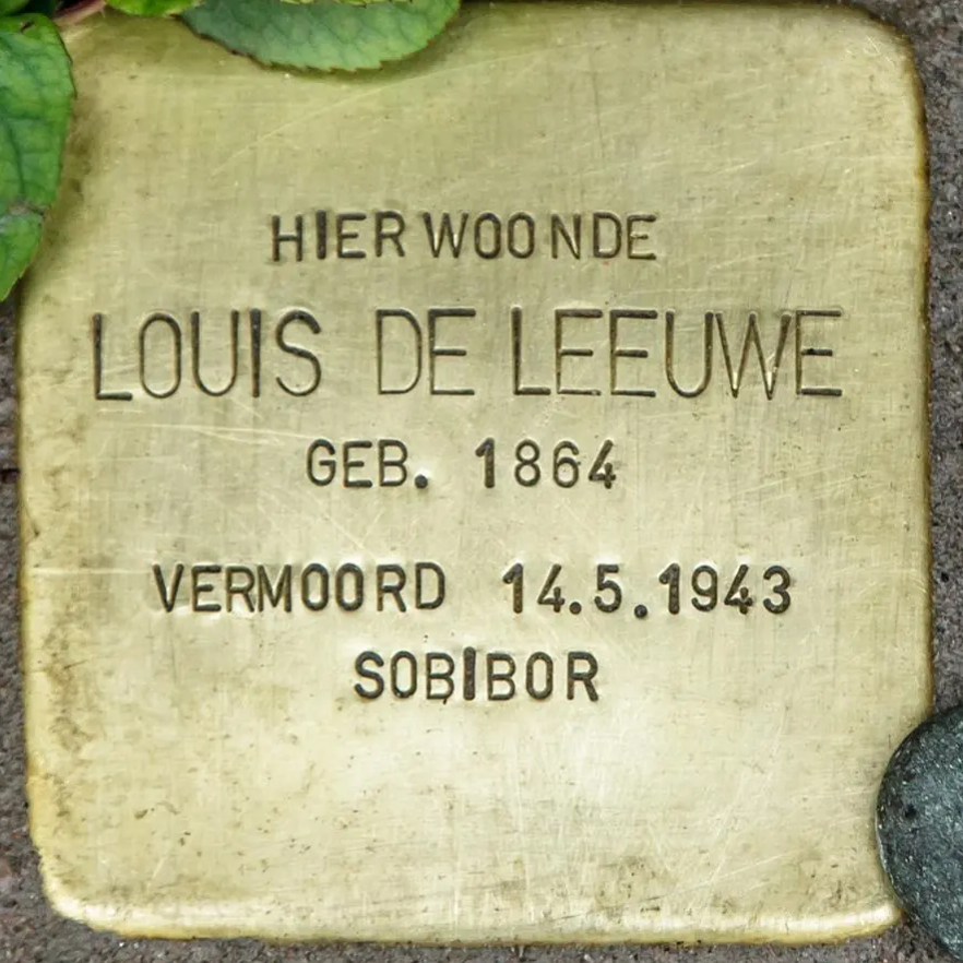 Struikelsteen voor Louis de Leeuwe