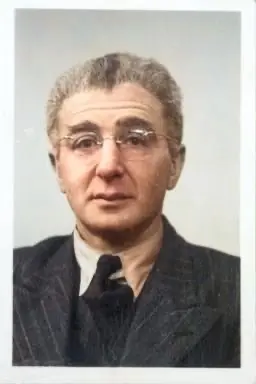 Portret van Erich Max Rosenthal