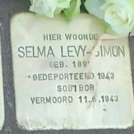 Struikelsteen voor Selma Levy-Simon
