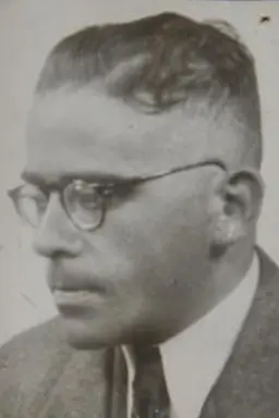 Portret van David Josef Akker