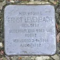 Struikelsteen voor Ernst Eduard Levenbach