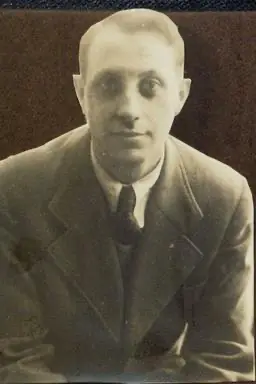 Portret van Fritz Blau