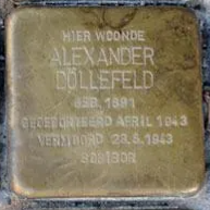 Struikelsteen voor Alexander Döllefeld