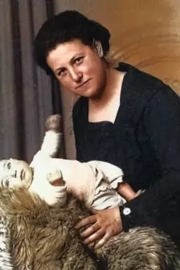 Portret van Betsy Wolff-Gersons