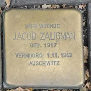 Struikelsteen voor Jacob Zaligman