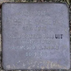 Struikelsteen voor Betje Smeer