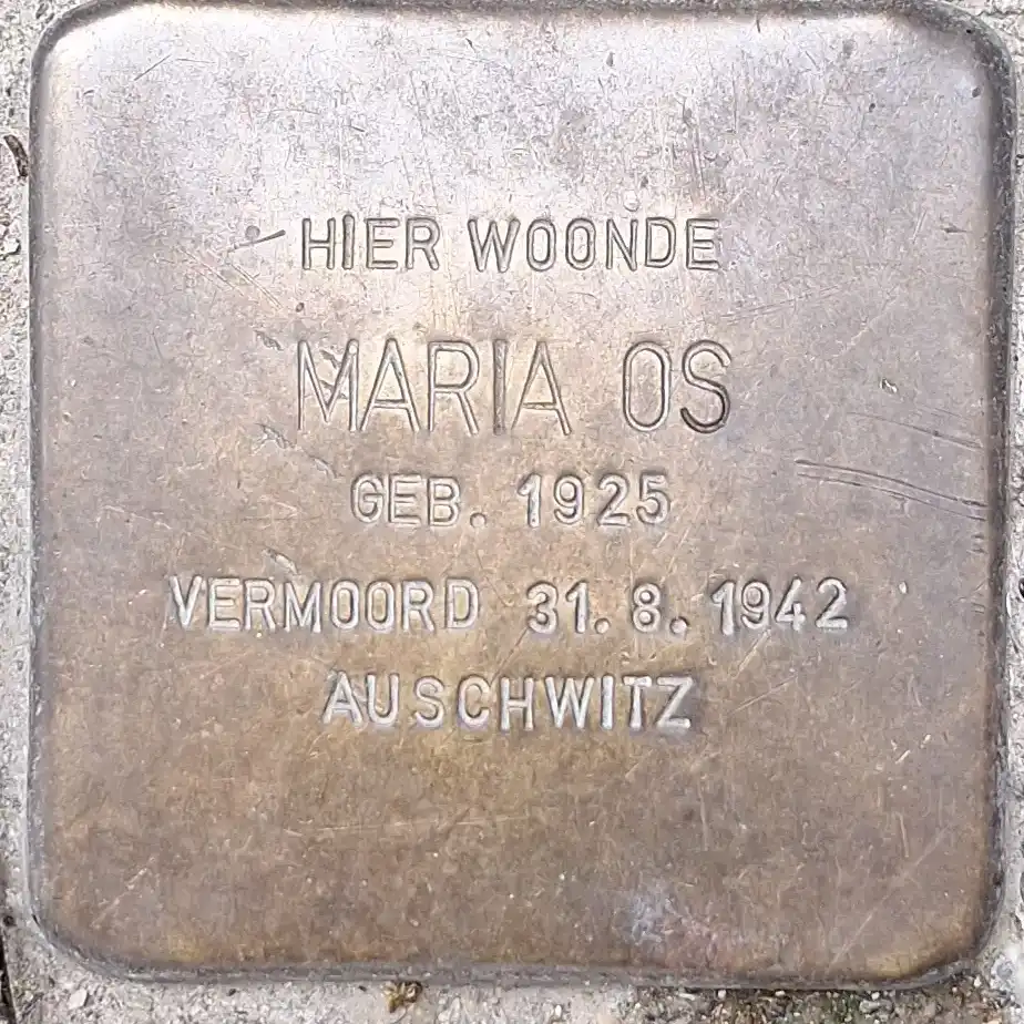 Struikelsteen voor Maria Os