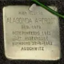 Struikelsteen voor Alagonda Hendrina Aptroot
