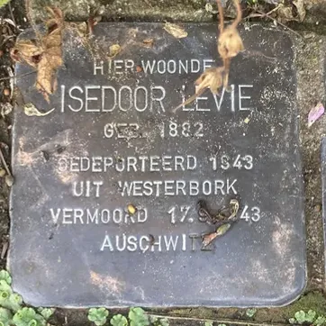 Struikelsteen voor Isedoor Levie