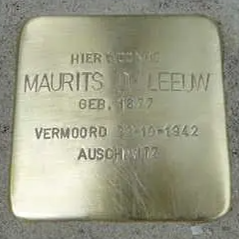 Struikelsteen voor Maurits de Leeuw